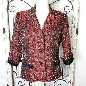 Studio I textured Blazer jacket size 14
